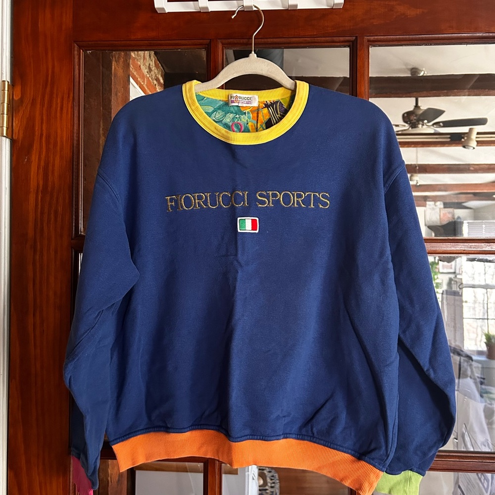 Fiorucci Vintage Blue Sweater